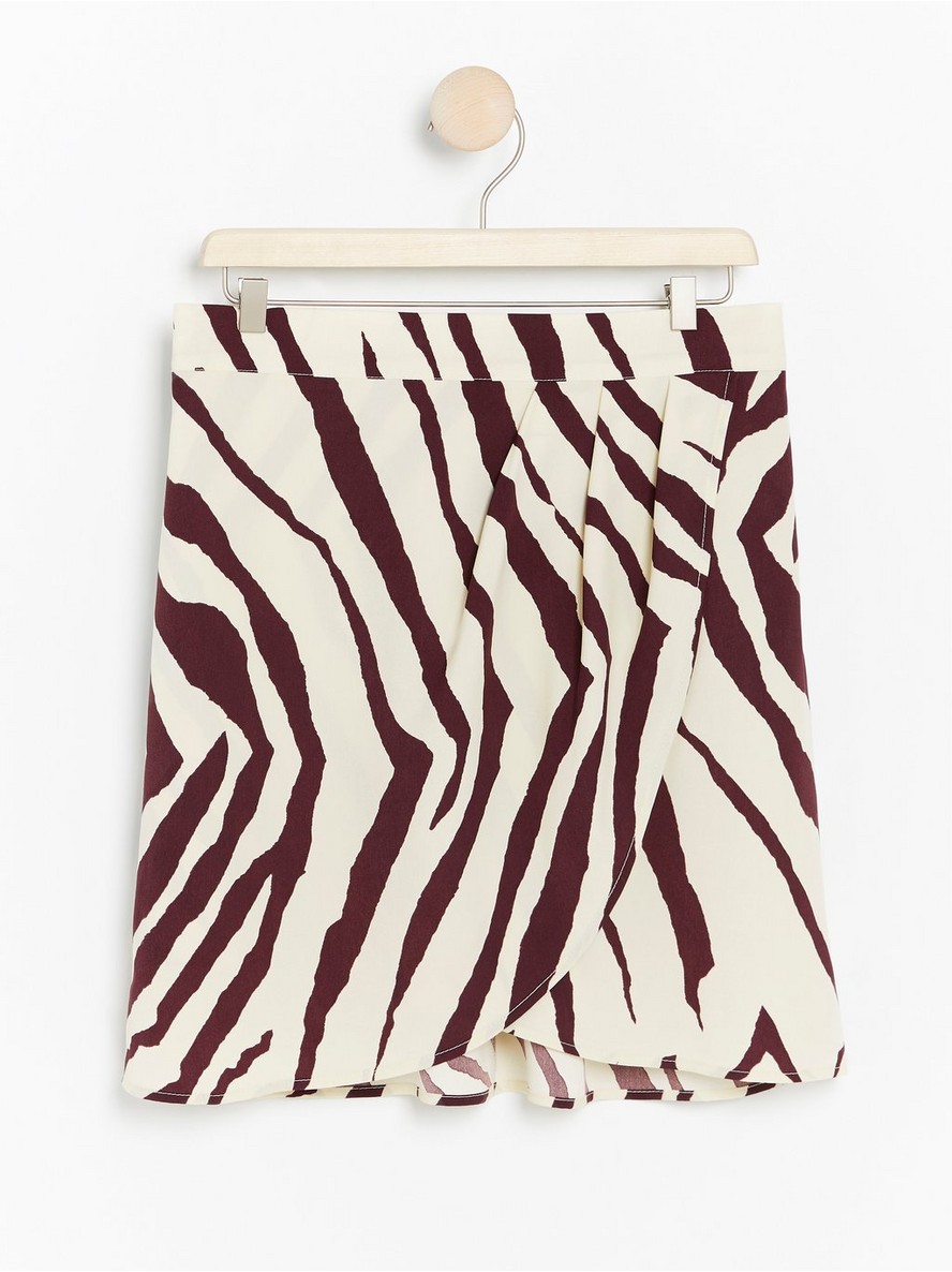 Suknja – Short patterned skirt