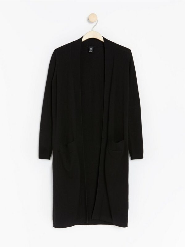 Long knitted cardigan - 7891688-80