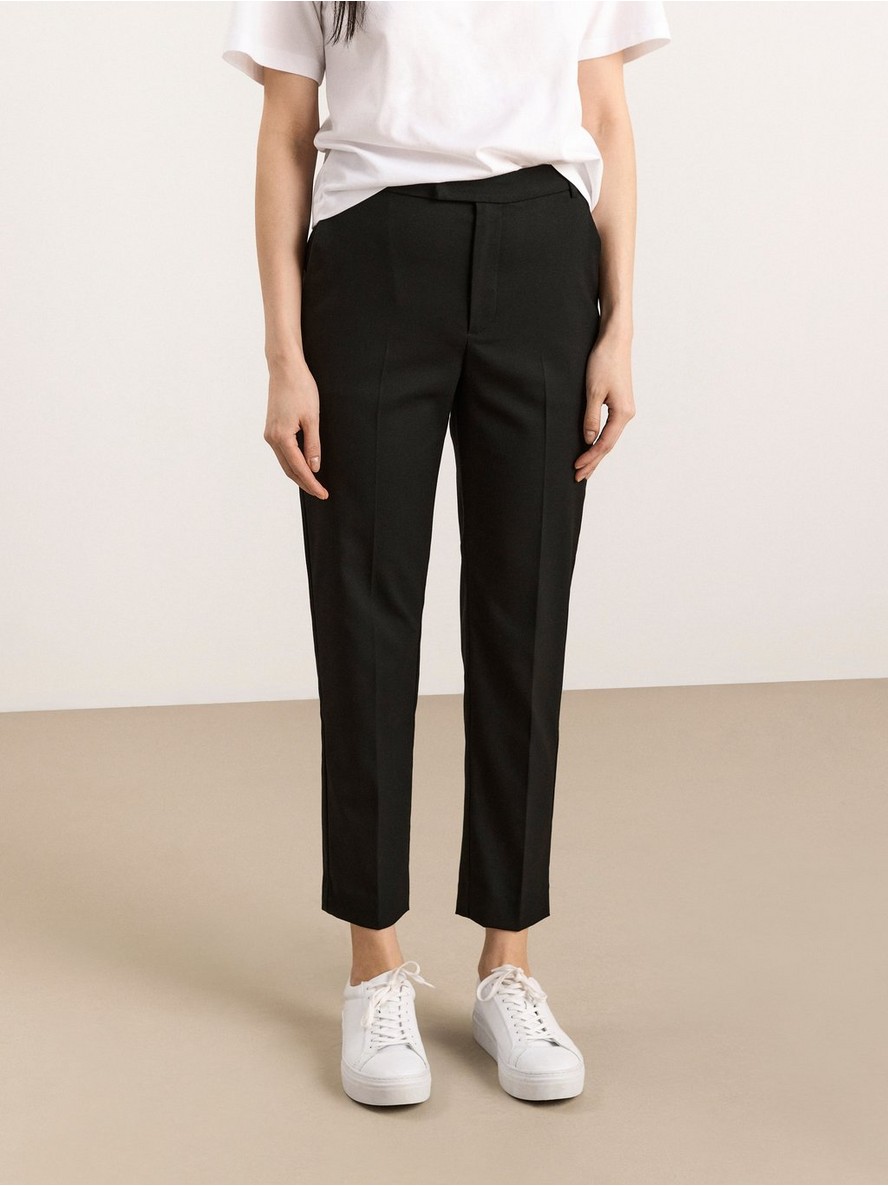 Pantalone – POLLY Cropped high waist slacks