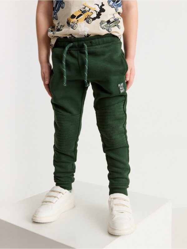 Sweatpants with reinforced knees - 7901099-8599