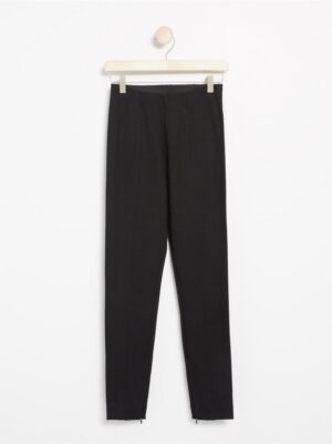 Black high waist leggings - 7901326-80