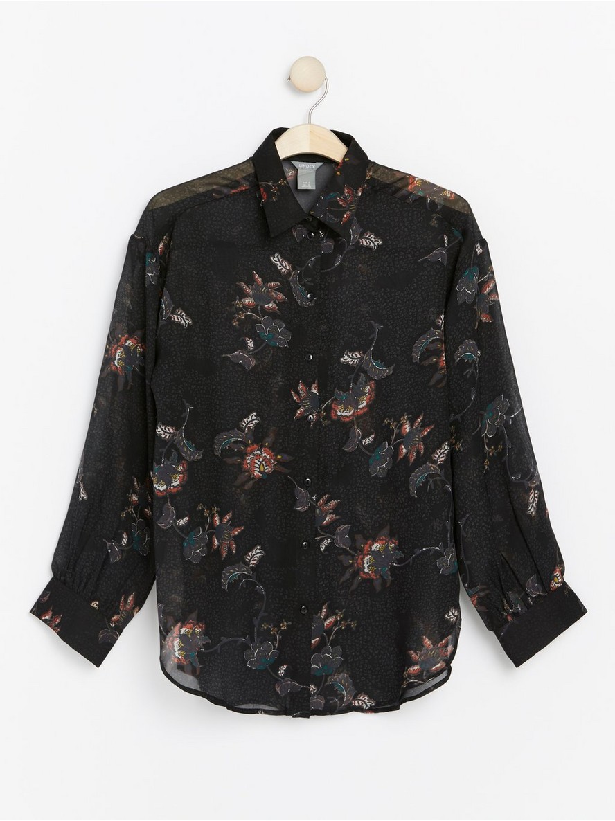 Bluze – Patterned chiffon blouse