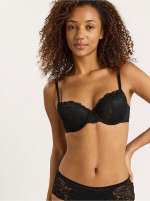 Akleja balconette bra with lace - 7915975-80