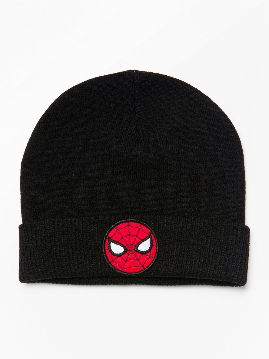 Kape – Black Spiderman cap