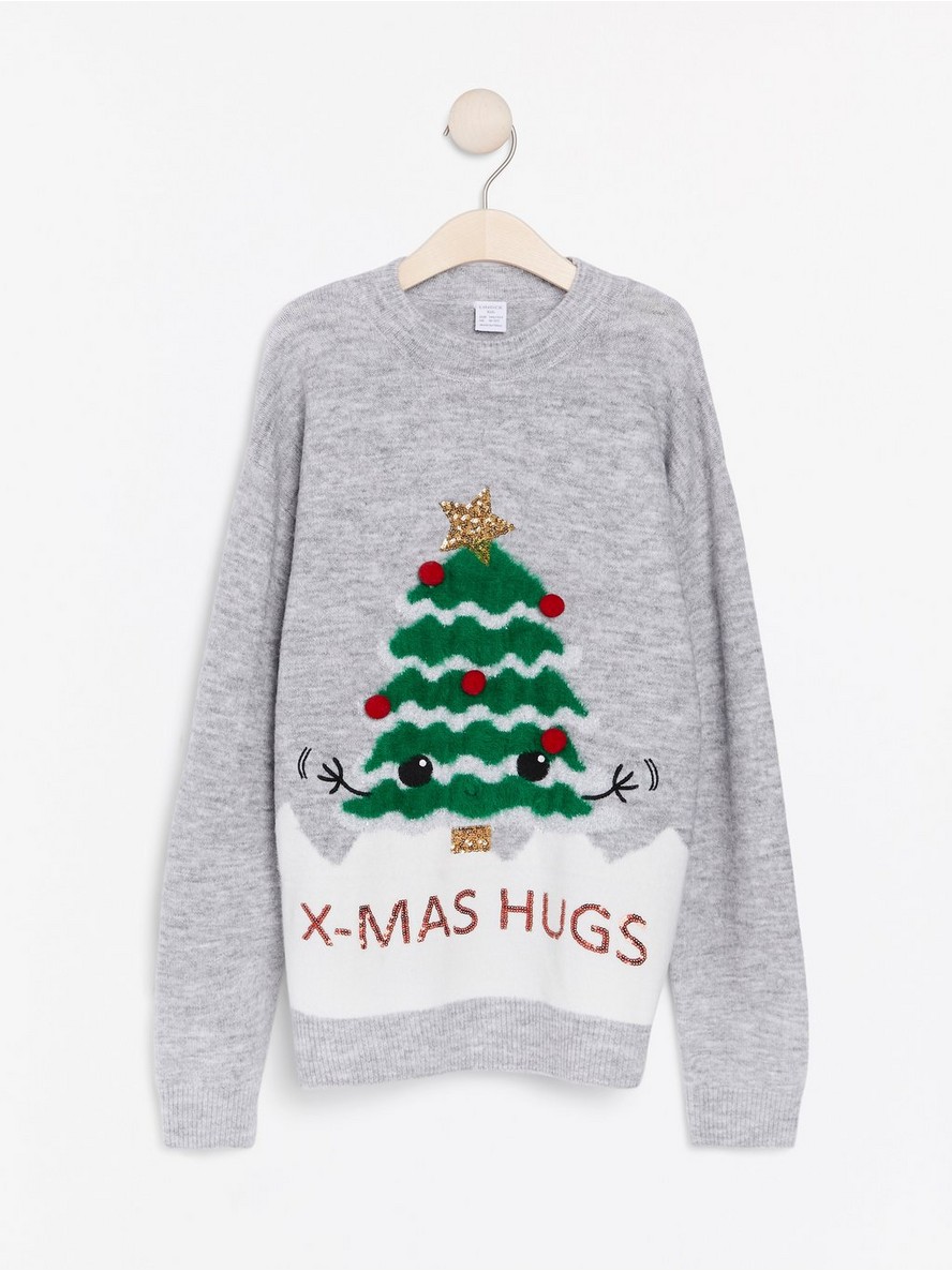 Knitted Christmas jumper - 7938589-9608