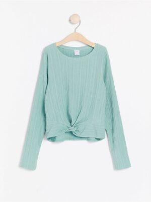 Long sleeve top with twisted detail - 7943388-7724