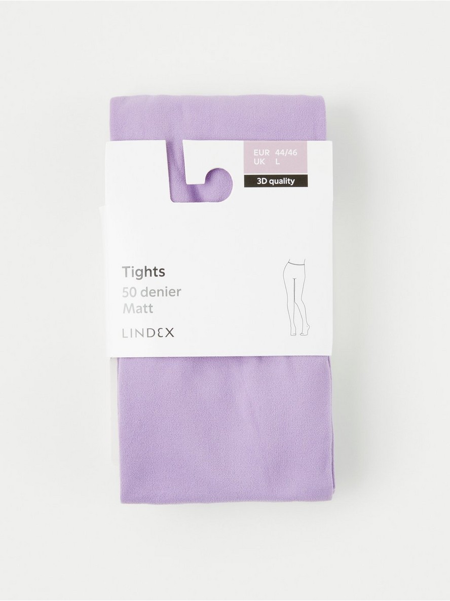 Hulahopke – Matt tights 50 denier