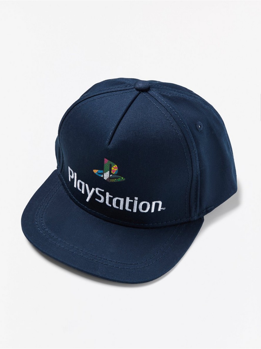 Kape – Flat peak cap with Playstation motif