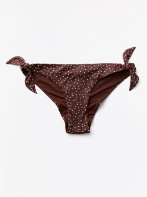 Brazilian low dotted bikini briefs - 7958342-9605