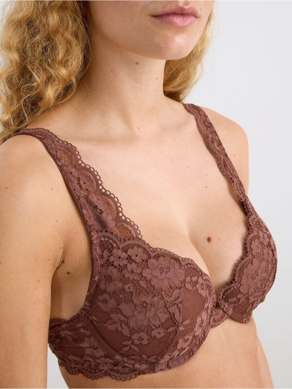 Malva push-up bra with lace - 7964972-8695