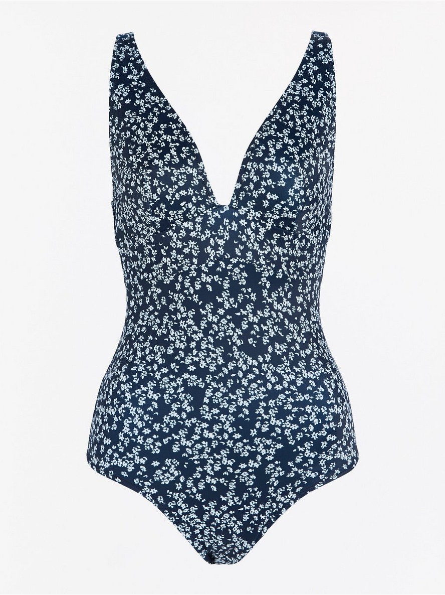 Kupaći kostimi – Floral swimsuit with tie details
