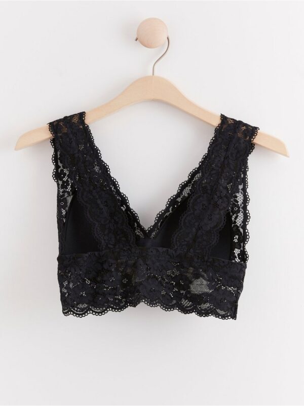 Bralette with lace - 7983700-80