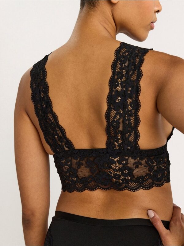 Bralette with lace - 7983700-80