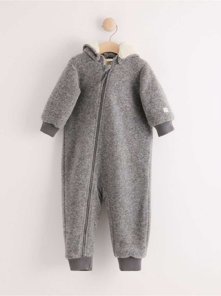 Kombinezon – Grey wool blend overall