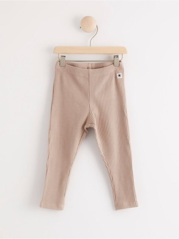 Ribbed leggings - 8002781-9770