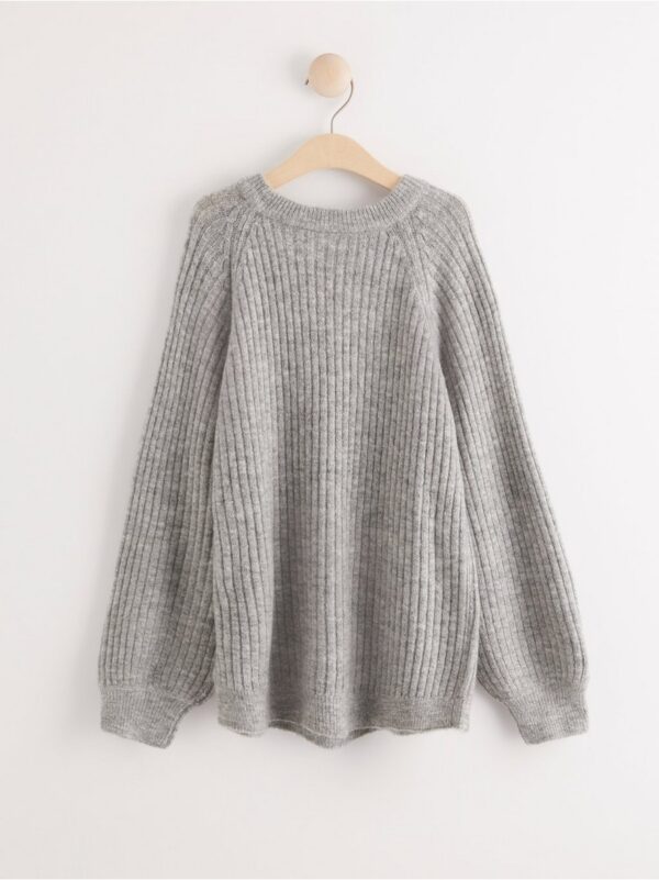 Rib-knit jumper - 8019526-9802