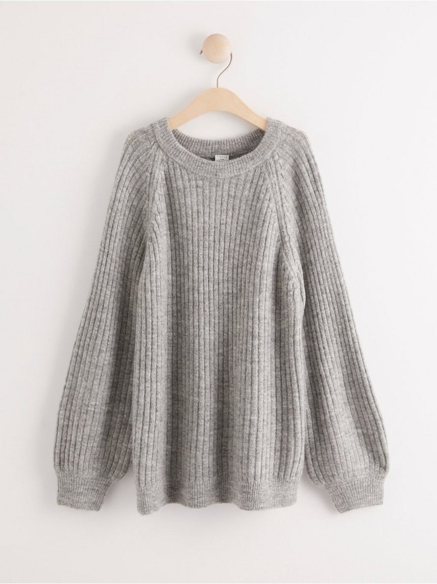 Dzemper – Rib-knit jumper