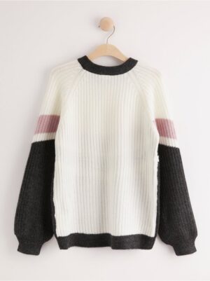 Rib-knit jumper - 8019526-9804