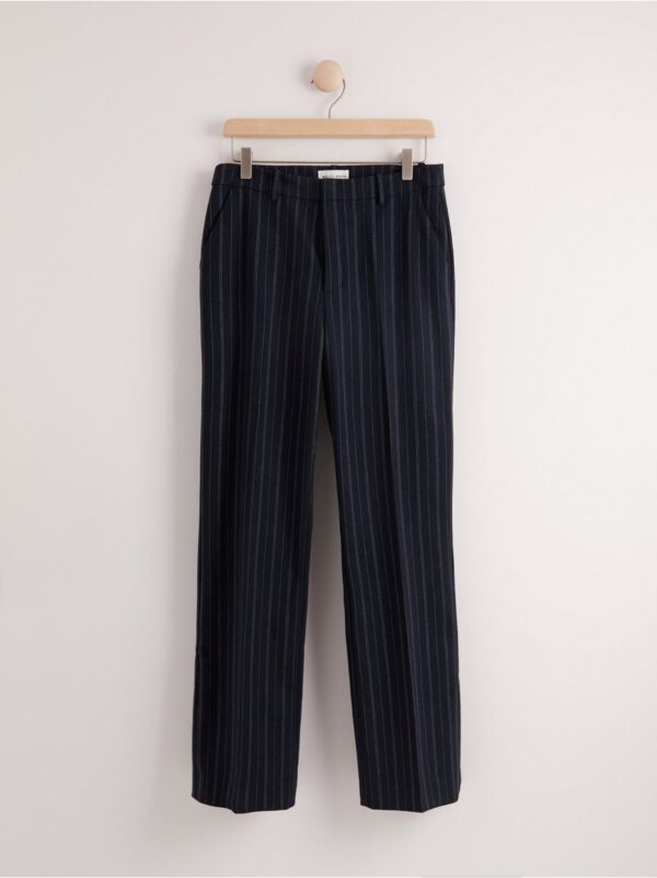 FIONA Striped flared trousers - 8025006-9595