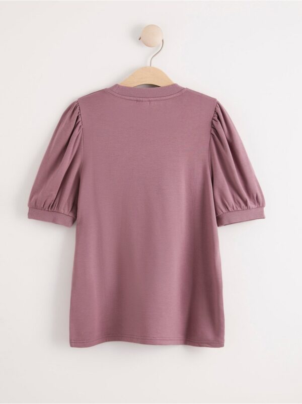 Short sleeve top with puff arms - 8025450-9438