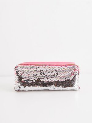 Pencil case with reversible sequins - 8036883-10
