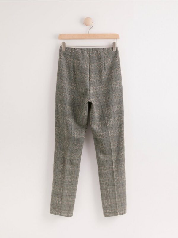 Checkered jersey trousers - 8037743-150