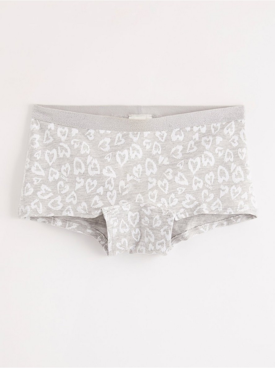 Gace – Briefs with heart print