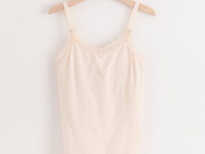 Soft nursing camisole in modal - 8040469-7000