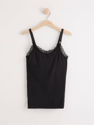 Soft nursing camisole in modal - 8040469-80