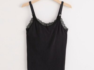 Soft nursing camisole in modal - 8040469-80