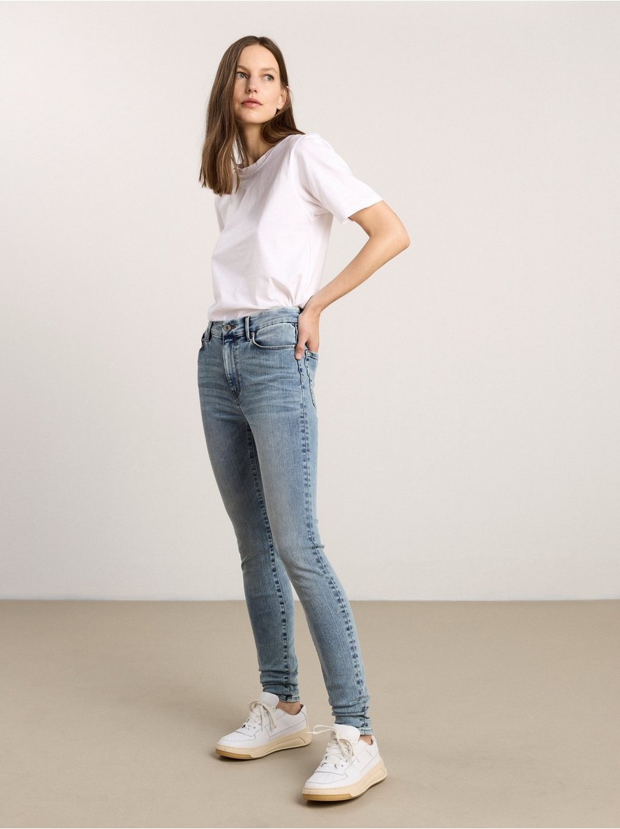 CLARA Curve super stretch jeans with high waist - 8043187-766
