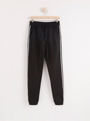 Sweatpants with reflective side stripes - 8047912-80