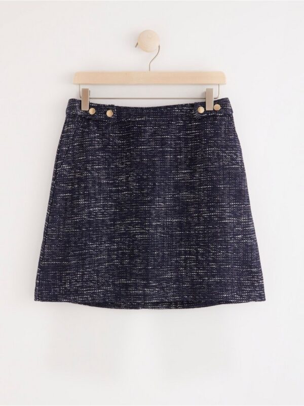 Short boucle skirt - 8049401-9595