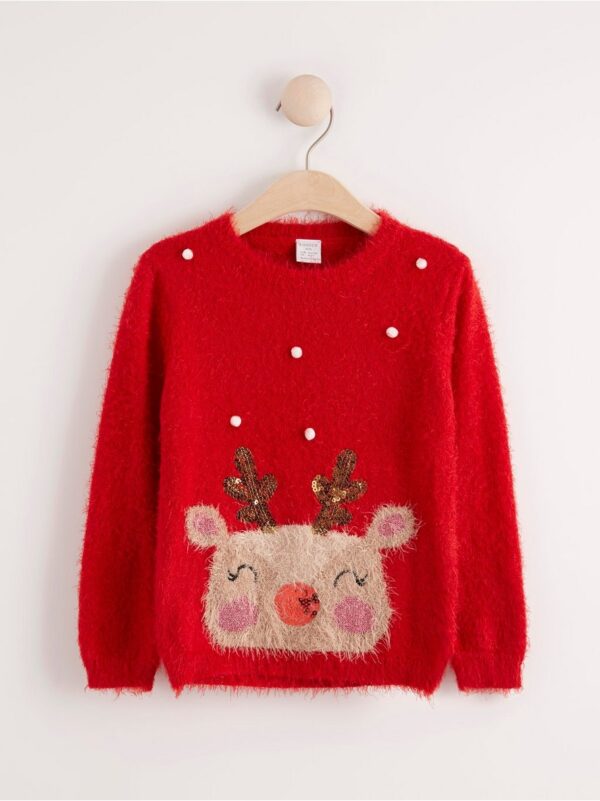 Fluffy Christmas sweater - 8051142-7251