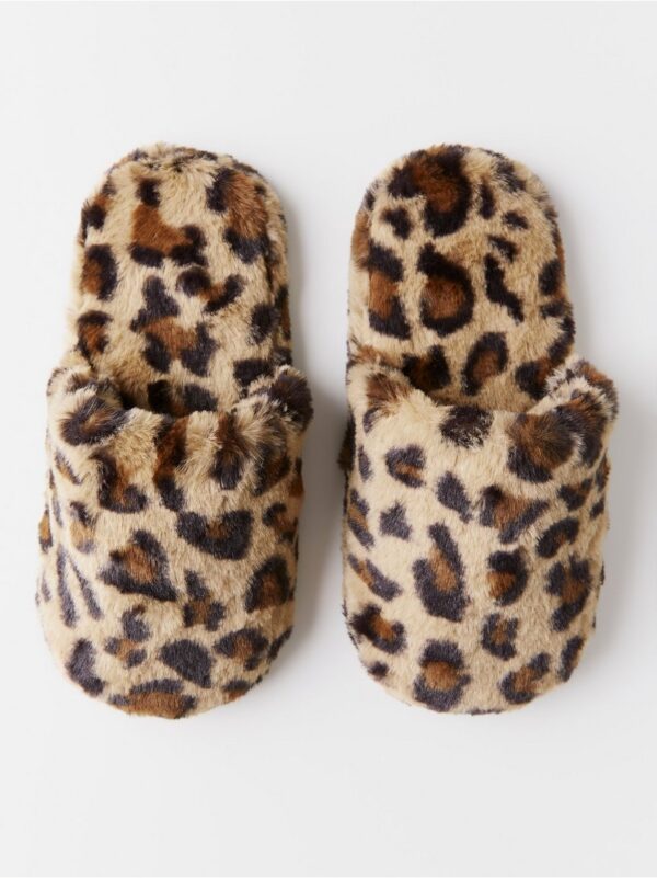 Slippers with leopard pattern - 8051341-239