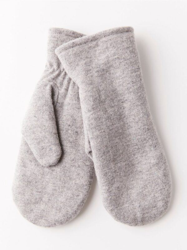 Wool blend mittens - 8054021-149