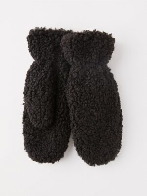 Pile mittens with fleece lining - 8054177-146