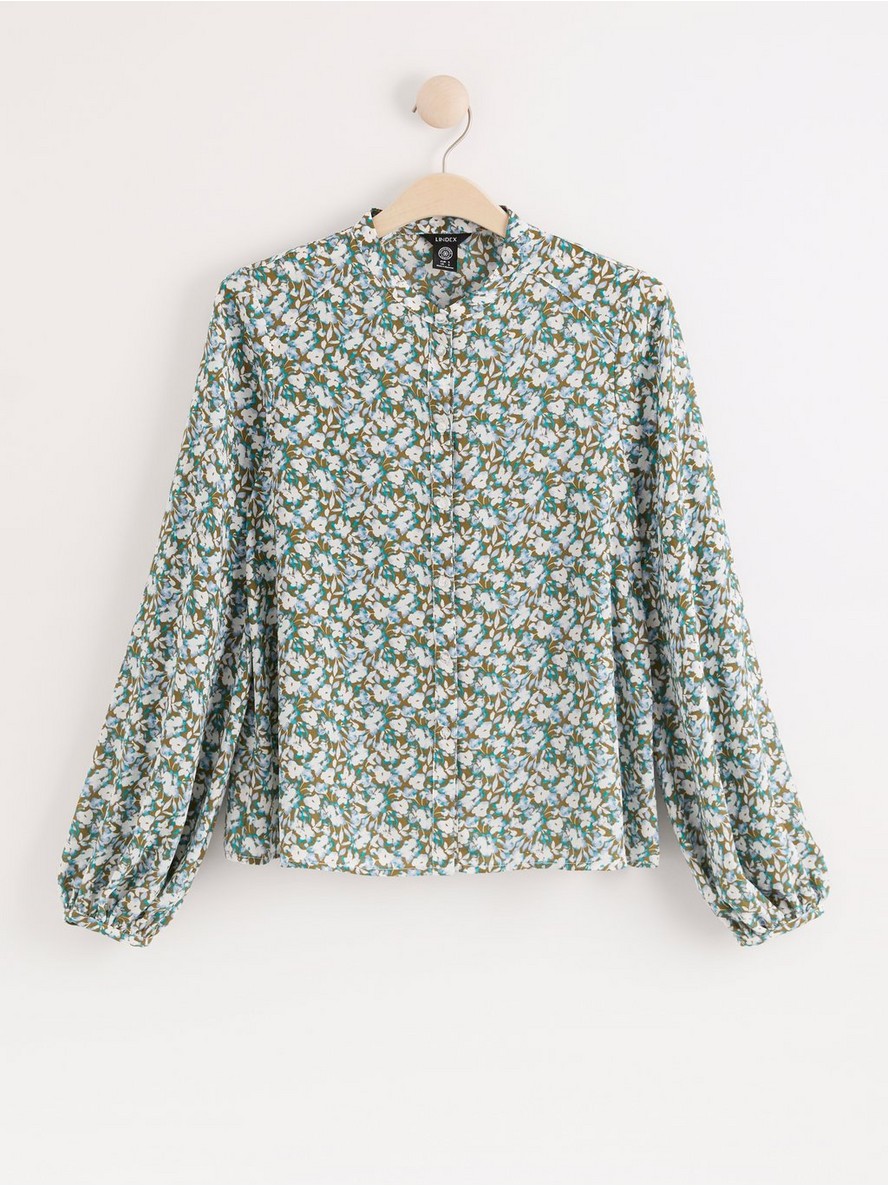 Bluza – Patterned long sleeve blouse