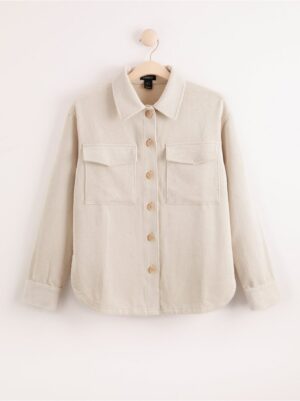 Corduroy shirt jacket - 8070491-7403