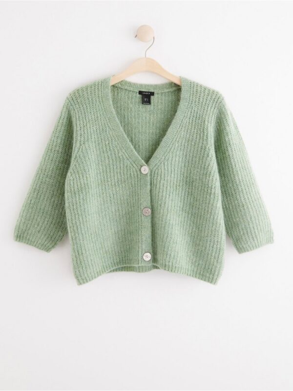 Knitted cardigan - 8087126-9760