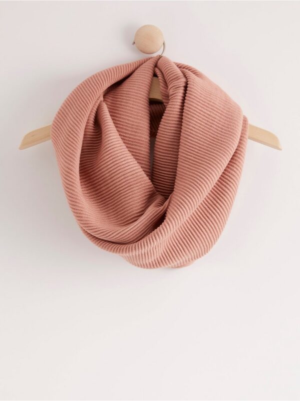 Pleated tube scarf - 8098745-9352