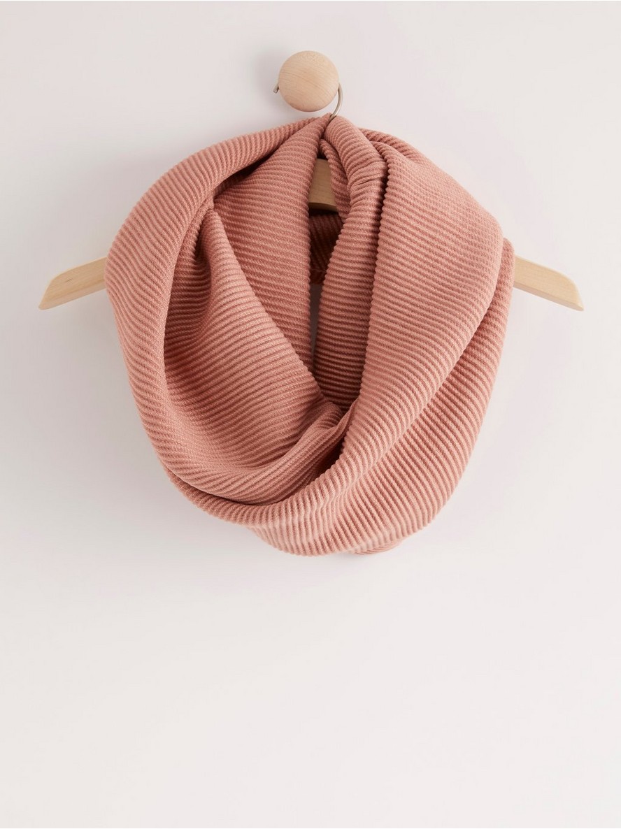 Sal – Pleated tube scarf