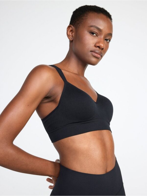 Seamless sports bra light support - 8102444-80