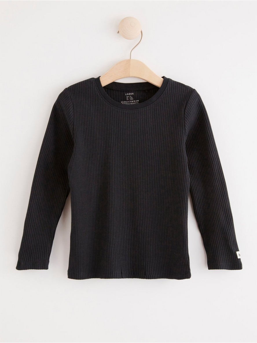 Majica – Ribbed long sleeve top