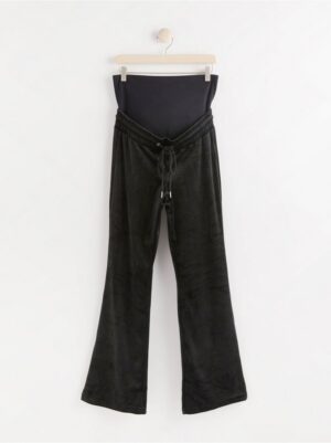 MOM Flared velour sweatpants - 8105760-80