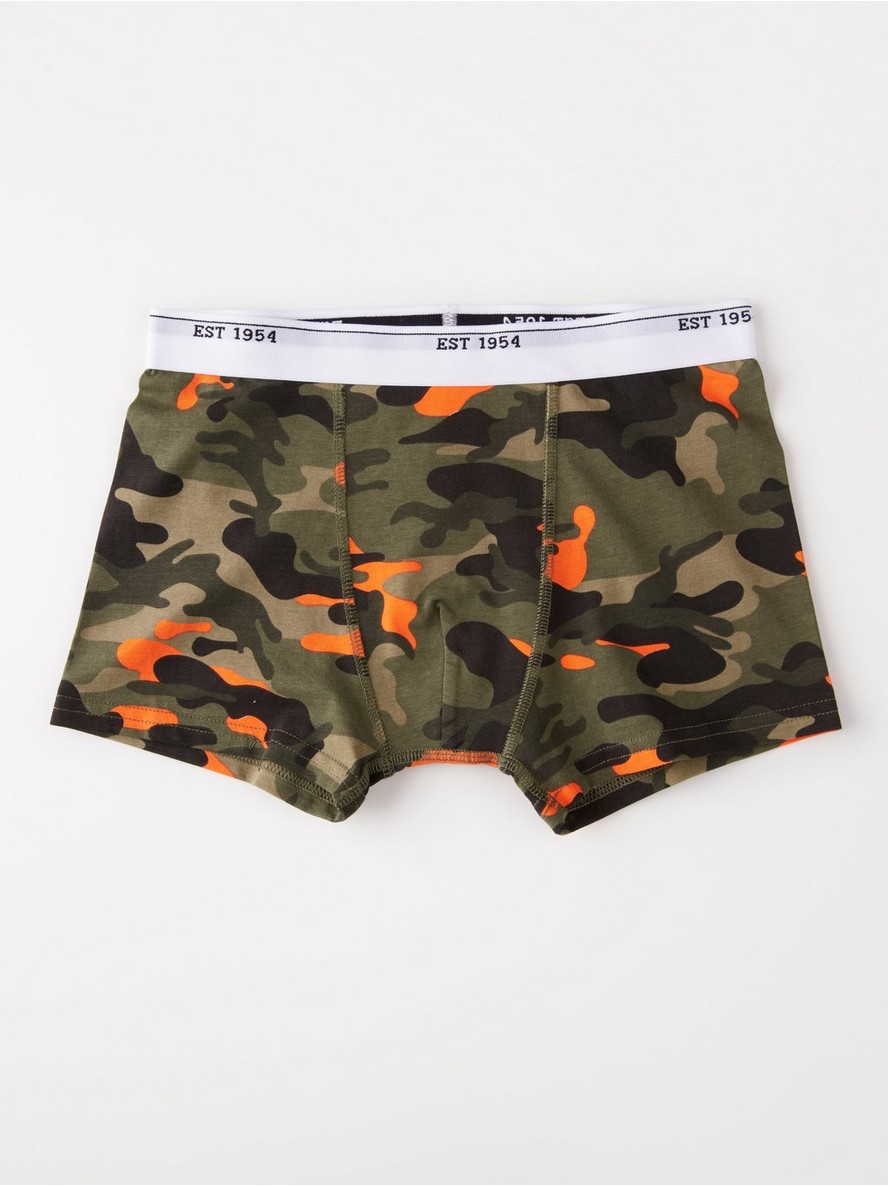 Gacice – Boxer shorts with camo print