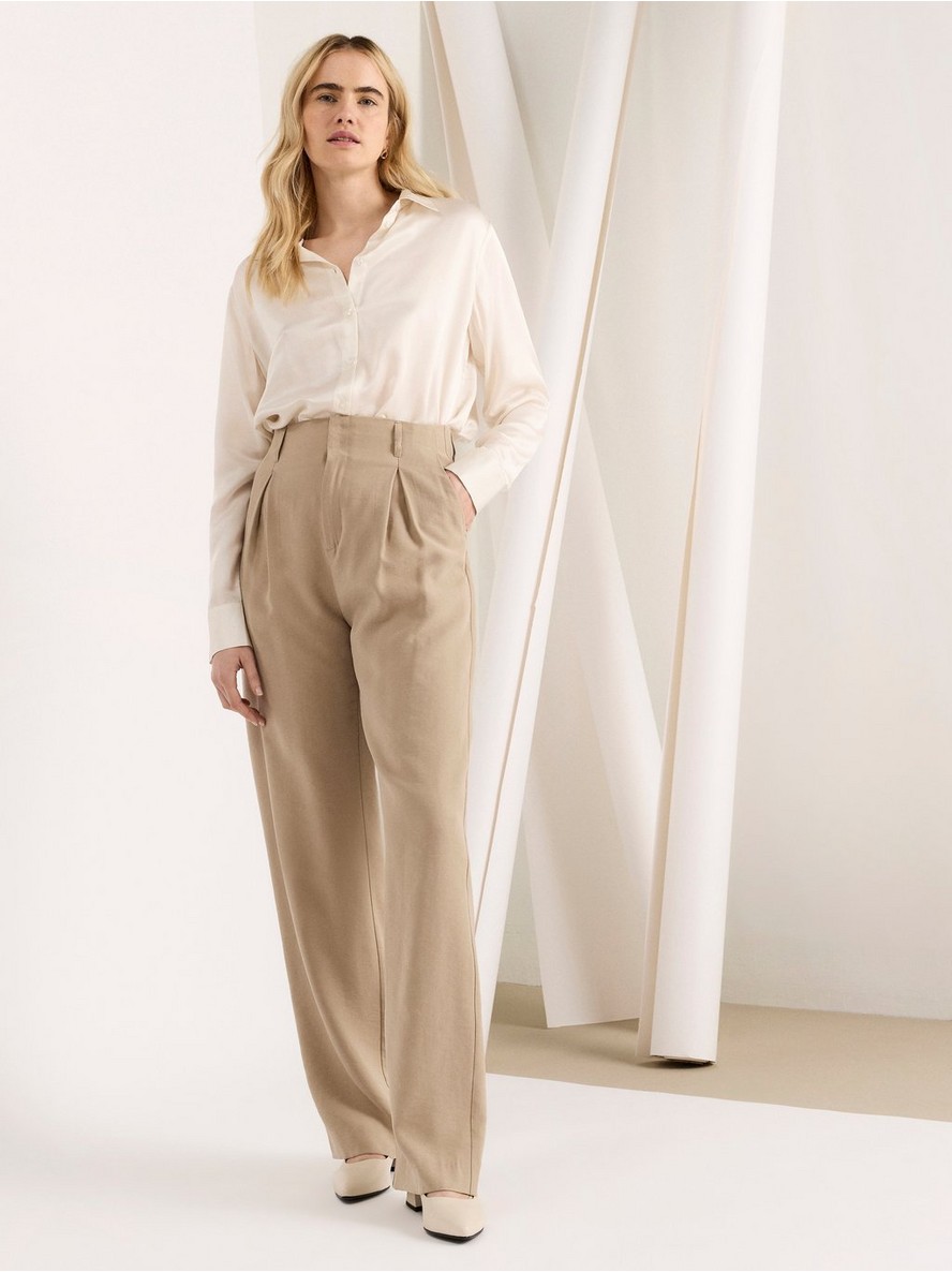 Pantalone – Wide high waist trousers