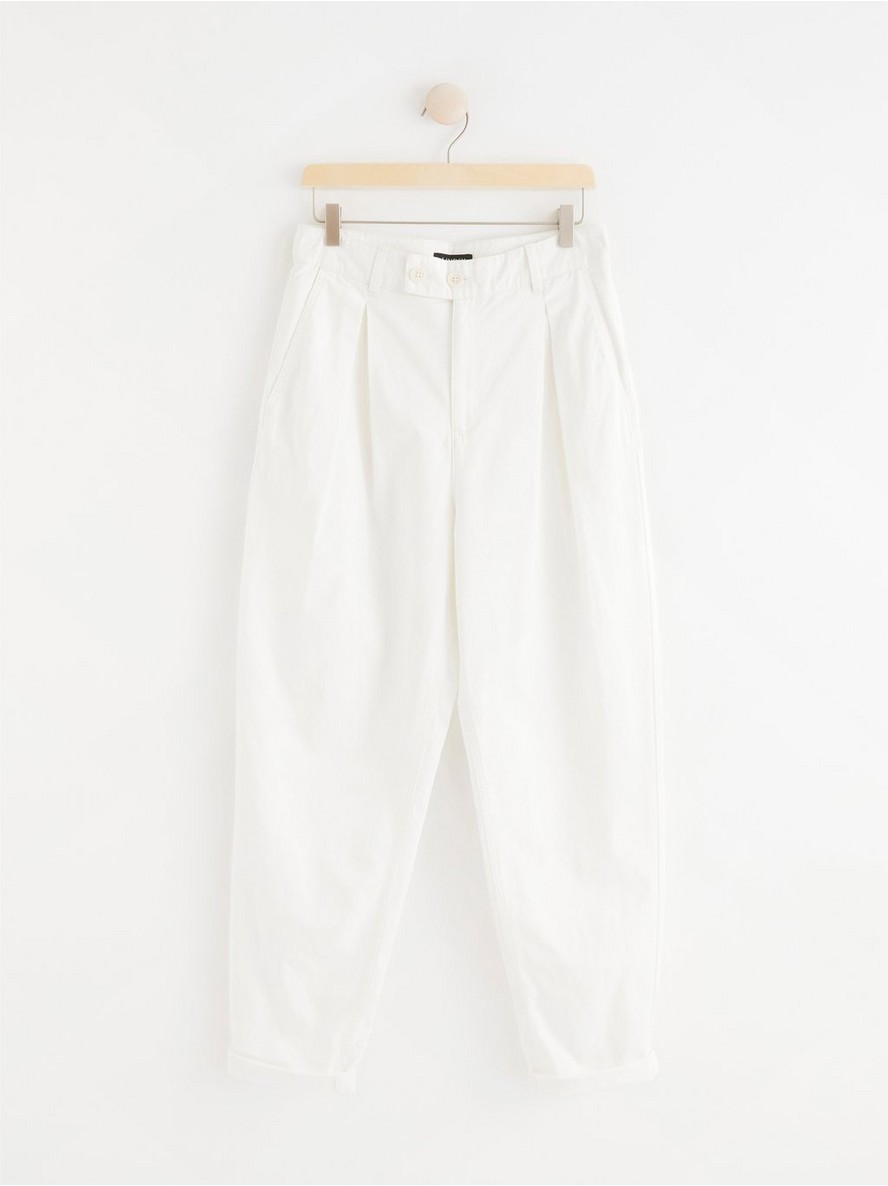 Pantalone – Tapered high waist trousers