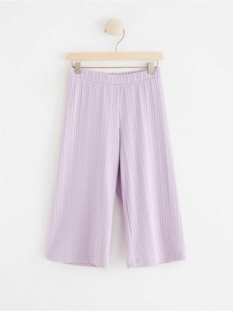 Pantalone – Ribbed culottes