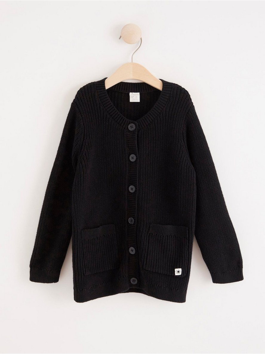 Knitted cardigan with pockets - 8125784-6959
